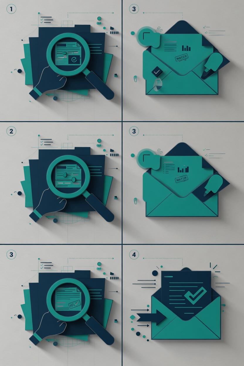 Research workflow illustration
